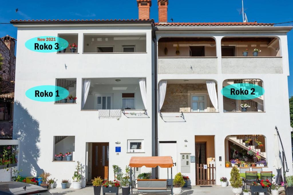 App Roko 3 Apartman Poreč Kültér fotó